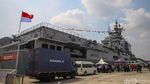 Dari Giuseppe Garibaldi Jadi KRI Sriwijaya-100, Bendera Merah Putih Berkibar