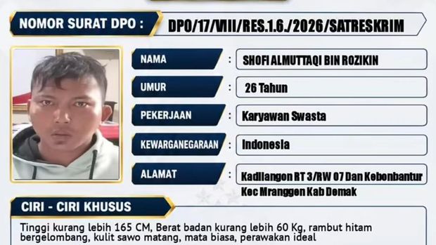 DPO Polres Demak Identitas Buronan Pengeroyok Kades Bedono