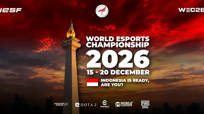International Esports Federation (IESF) telah mengumumkan bahwa Indonesia akan kembali menjadi tuan rumah gelaran World Esports Championship (WEC) 2026. Acaranya akan dimulai pada akhir tahun ini.