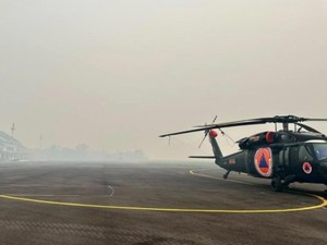 Asap Karhutla Ganggu Penerbangan Ketapang-Pontianak, Hari Ini Paling Parah