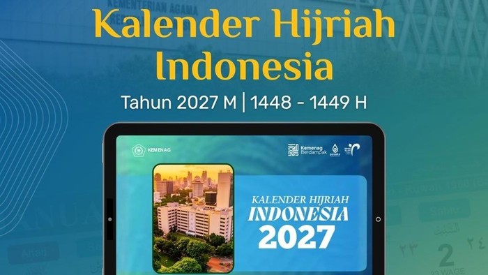 kalender hijriah 2027 M / 1448-1449 H