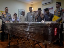 Jenazah ABK Arupadhatu 1 Surakman Tiba di Bandara Soekarno-Hatta