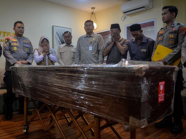 Jenazah ABK Arupadhatu 1 Surakman Tiba di Bandara Soekarno-Hatta