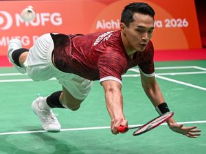 Hasil Asian Games 2026: Jonatan Terhenti di Perempatfinal