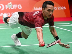 Hasil Asian Games 2026: Jonatan Terhenti di Perempatfinal