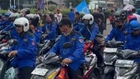 Demo Selesai, Massa Buruh Bubarkan Diri dari Jalan Sudirman Jakpus