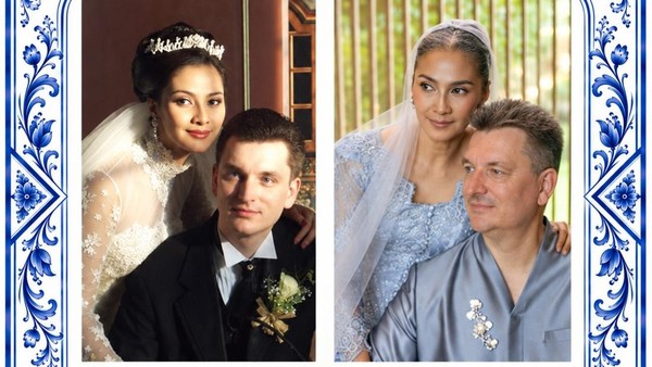 Maudy Koesnaedi-Erik Meijer Recreate Foto Nikah 25 Tahun Lalu