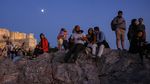 Menikmati Senja Musim Gugur dari Bukit Areopagus
