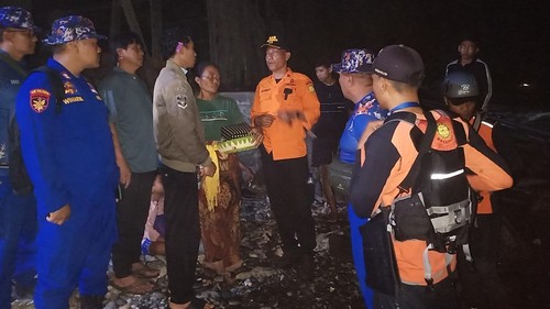 Proses pencarian bocah berusia 11 tahun, Gede Adimas Raditya Wibawa, yang terseret arus saat berenang di Pantai Gerokgak,Buleleng, Bali, Kamis (24/9/2026). (Foto: Dok.Basarnas)