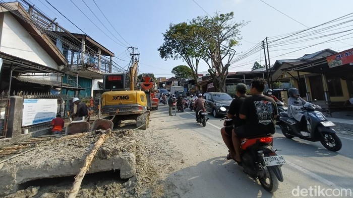 Proyek pengendalian banjir di Kota Balikpapan.