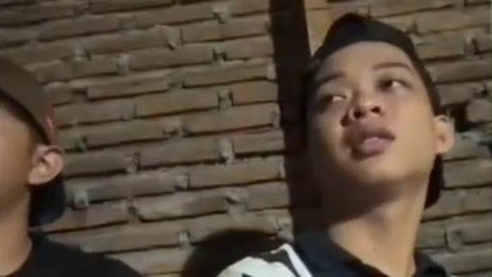 Tampang ketua geng motor yang ditangkap saat live TikTok di Makassar.