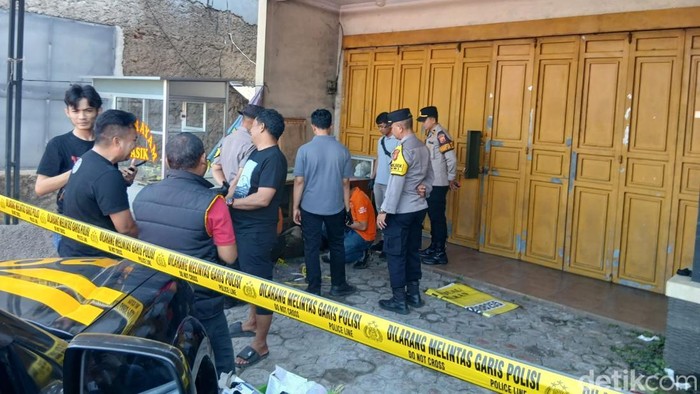 TKP penemuan mayat di Kecamatan Ciawi, Kabupaten Tasikmalaya.
