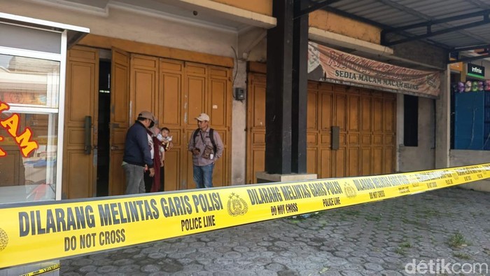 TKP penemuan mayat di Kecamatan Ciawi, Kabupaten Tasikmalaya.