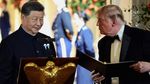 Bertemu di Gedung Putih, Trump dan Xi Jinping Saling Memuji