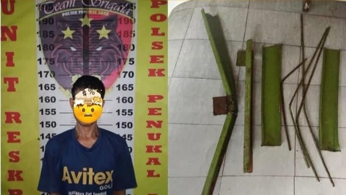 Buronan pencurian material pasar di PALI ditangkap.