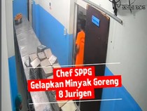 Viral Kepala Dapur SPPG Pakis Surabaya Tilep 8 Jeriken Minyak Jelantah