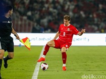 Debut Luke Vickery di Timnas Indonesia: 1 Assist-3 Umpan Kunci