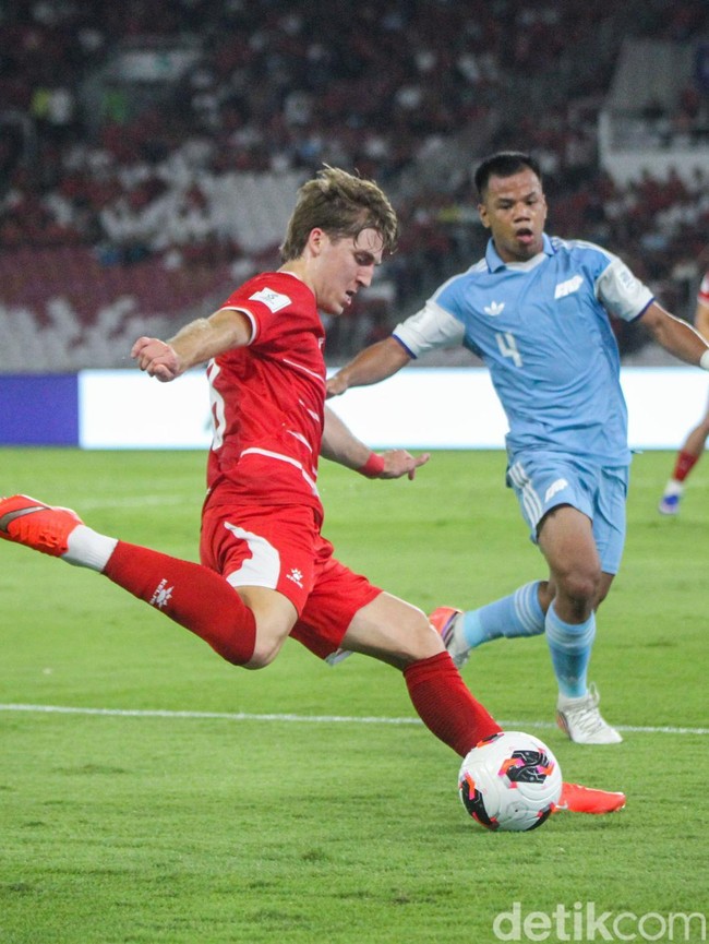 Debut Luke Vickery Bersama Timnas Indonesia, Umpan Matangnya Berbuah Gol