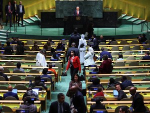 Hampir 70 Negara Walk Out Saat Netanyahu Pidato di PBB, Termasuk Saudi-Spanyol