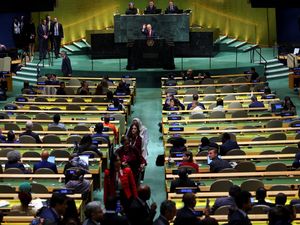 Kursi Kosong Warnai Pidato Netanyahu, Hampir 70 Negara Walk Out