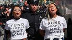 Demo Tolak Netanyahu di New York Berujung Penangkapan