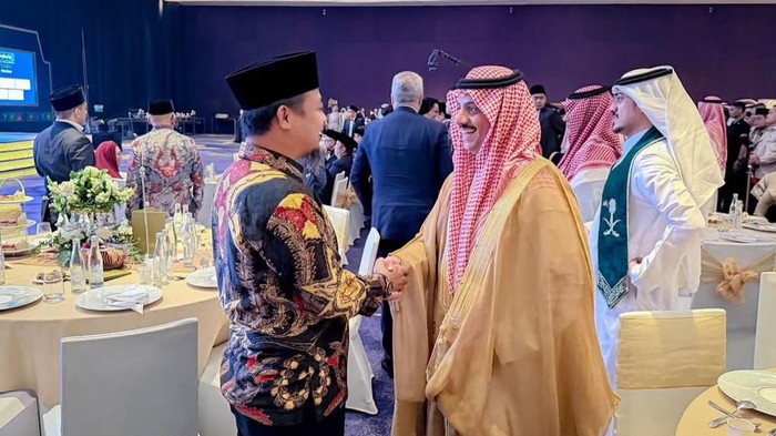 Gubernur Sulawesi Selatan Andi Sudirman Sulaiman menghadiri perayaan Hari Nasional ke-96 Kerajaan Arab Saudi.