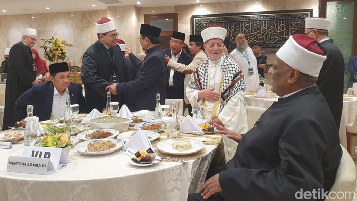 Imam Besar Masjidil Aqsa, Syekh Muhammad Hussein Imam Besar Masjidil Aqsa, Syekh Muhammad Hussein, di Masjid Istiqlal Jakarta, Jumat (25/9/2026).