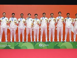 Rahmat Erwin Raih Emas, Indonesia Loncat 5 Posisi di Asian Games