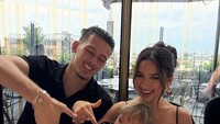 Momen Hangat Justin Hubner Kulineran Bareng Jennifer dan Kamari
