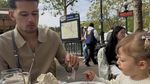 Momen Hangat Justin Hubner Kulineran Bareng Jennifer dan Kamari