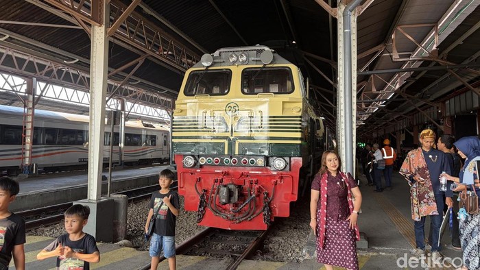 Penampakan KLB Vintage edisi HUT KAI ke-81, Jumat (25/9/2026).