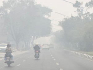 Kabut Asap Masih Pekat, 27 Penerbangan di Bandara H Asan Sampit Terganggu