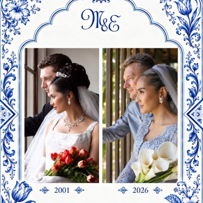 Maudy Koesnaedi Recreate Foto Nikah 25 Tahun Lalu, Parasnya Bak Tak Menua