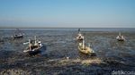 Melihat Nelayan Kenjeran Saat Air Laut Surut
