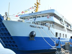 KMP Trisila Bhakti 3 Beroperasi di Ketapang-Gilimanuk, Bantu Urai Kemacetan