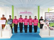 Bantu Warga Hadapi Krisis Air, Bhayangkari Sumsel Bangun 18 Sumur Bor