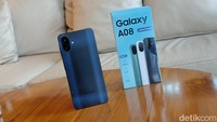 Unboxing Samsung Galaxy A08, Baterai 6.000 mAh Bisa Dicicil Rp 200 Ribuan