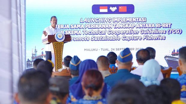 Sebanyak 33 kapal perikanan berbendera Indonesia Sebanyak 33 kapal perikanan berbendera Indonesia disiapkan untuk mengoptimalkan potensi sumber daya ikan di Wilayah Pengelolaan Perikanan Negara Republik Indonesia (WPPNRI) 718 atau perairan Arafura. (Dok/Humas KKP)