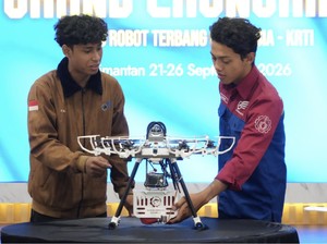 Top! ITS Juara Umum Kompetisi Robot Terbang Indonesia 2026 di IKN