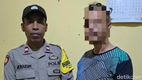 HD (40), pengacara di Kabupaten Bima, NTB yang melakukan KDRT terhadap istrinya diamankan polisi, Sabtu (26/9/2026).