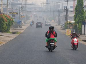 Empat Hari Udara Kota Jambi Bebas dari Kabut Asap, Kini Kembali Pekat