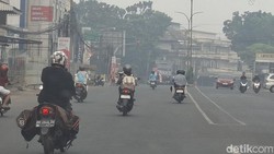 Kabut Asap di Jambi Pekat Lagi, BMKG Sebut Sebagian Kiriman Sumsel