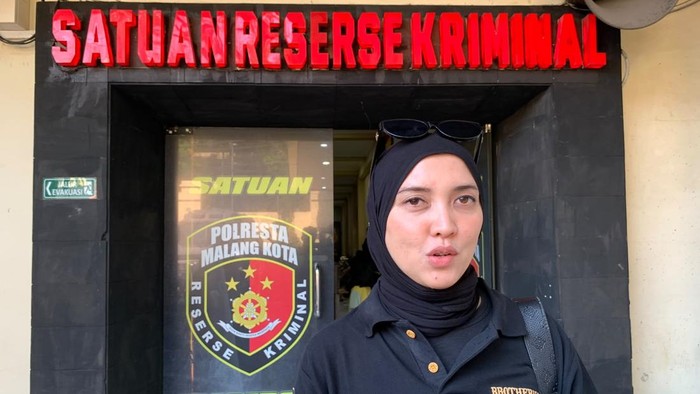 Kuasa hukum para korban tamparan eks Kepsek SMPN 18 Malang, Lilik Yuliana.
