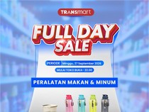 Tempat Bekal & Botol Minum Rp 12.000 di Transmart Full Day Sale