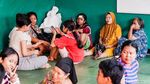 Warga Korban Kebakaran Kampung Muka Mengungsi, Bayi hingga Lansia di Posko