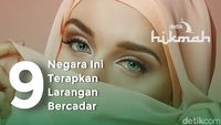 9 Negara Ini Menerapkan Larangan Bercadar