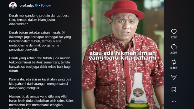 Darah Kaya Protein dan Zat Besi, tapi Mengapa Haram Dikonsumsi? Darah Kaya Protein dan Zat Besi, tapi Mengapa Haram Dikonsumsi?