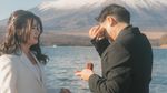 Jerome Polin Lamar Gracia Caroline, Gunung Fuji Jepang Menyaksikan