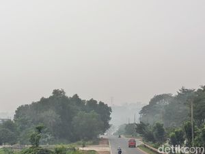 Kabut Asap Selimuti Batam, Jarak Pandang di Bandara Hang Nadim 2-3 Km