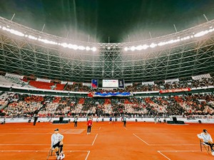 Aksi La Grande Indonesia di Laga Indonesia Vs Singapura Pecahkan Rekor